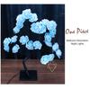 Pink Rose Flower Tree Lights 24LED USB Charge Table Lamp Fairy Night Light Home Party Christmas Wedding Bedroom Decoration Gift
