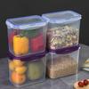 Wholesale Multi-Specification PP Plastic Thickened Storage Box Set with Moisture-Proof Fresh-Keeping Lid Food Sealing