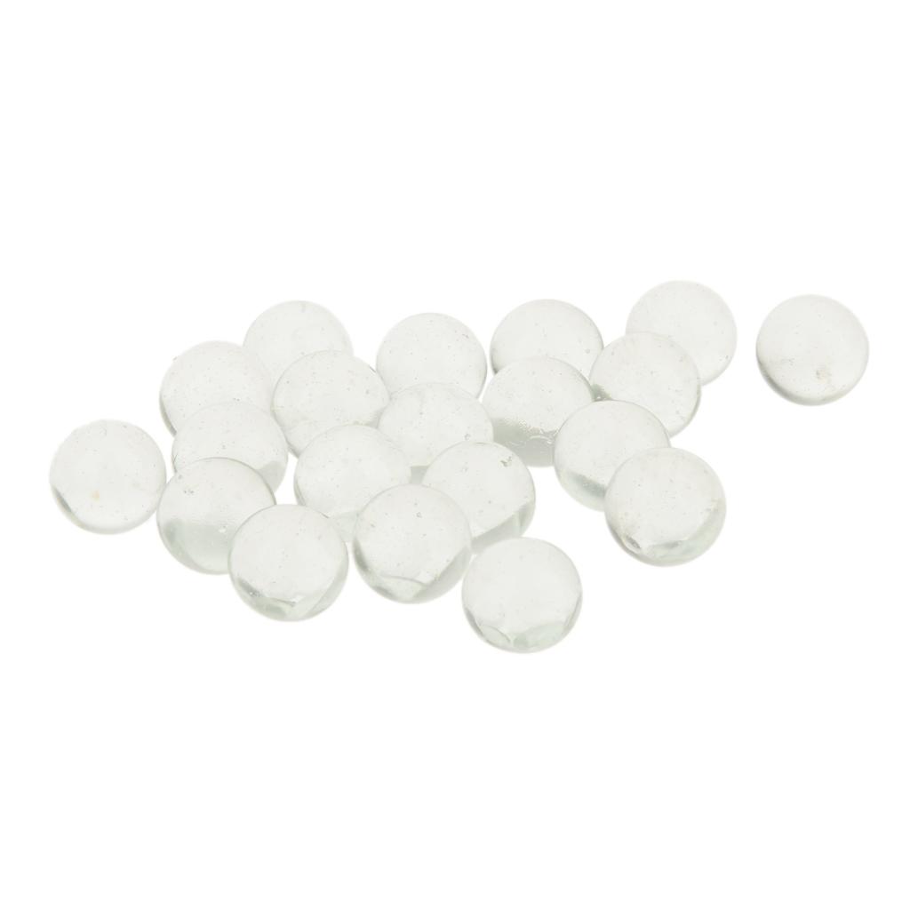 16mm Assorted Glass Marbles Balls Traditional Game Play Children Toy Pack Of 20
