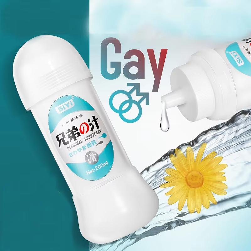 Erkekler/Kadınlar İçin Su Bazlı Kayganlaştırıcı Jel Semen Alternatifi, Gerçekçi Doku, Anal/Vajinal Oyuncaklarla Uyumlu ve Uzun Süre Kalıcı