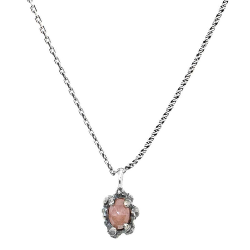 HARANG HR 214N_Rosa Silvernite Halsband