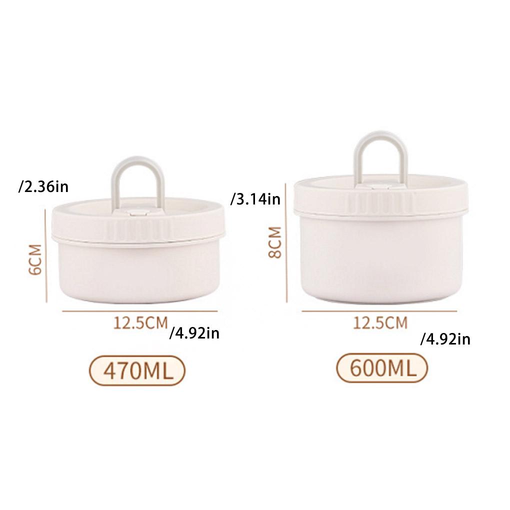 Office Portable Microwave Oven Thermal Insulation Lunch Box Traveling Detachable Food Storage Case Washable Container