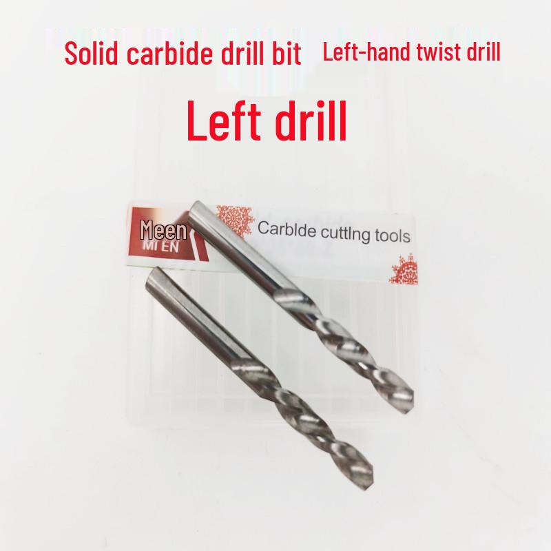 

RS Tungsten Carbide Left-Hand Spiral Drill Bit 0.5-14mm 9*35*70 mm