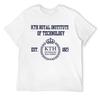 KTH Royal Institute of Technology T-Shirt Blanks Baggy Shirts T Shirt Men Cotton