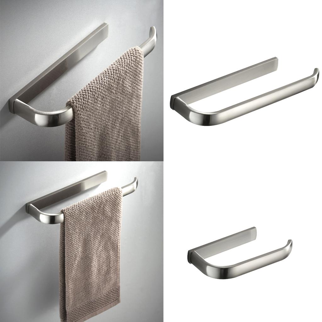 Single Wall Mounted Toilet Roll Paper Holder Shelf Rack Roller bathroom and kitchen Toilet Tissue Roll Hanger Towel Rack