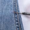 Retro Metal Seam Ripper With Magnetic Needle Threader And Thimble Finger Cover For Sewing Clothing Repair and Tailoring