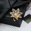 Elegant Versatile Light Luxury Corsage Brooch with Niche Design - Anti-Exposure Pin