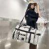 Travel bag large capacity high sense high value fitness bag dry and wet separation light backpack men's messenger bag