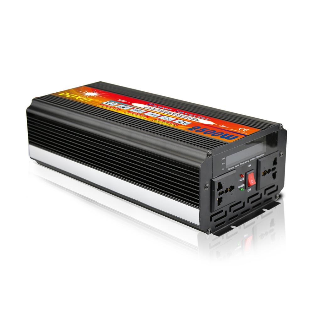 2500W DOXIN High Power Portable Inverter with LCD & USB for Outdoor Use