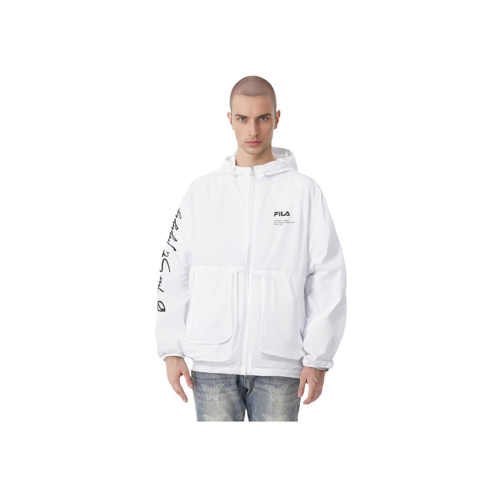 New FILA Jackets Men's Standard White F11M228701F-WT