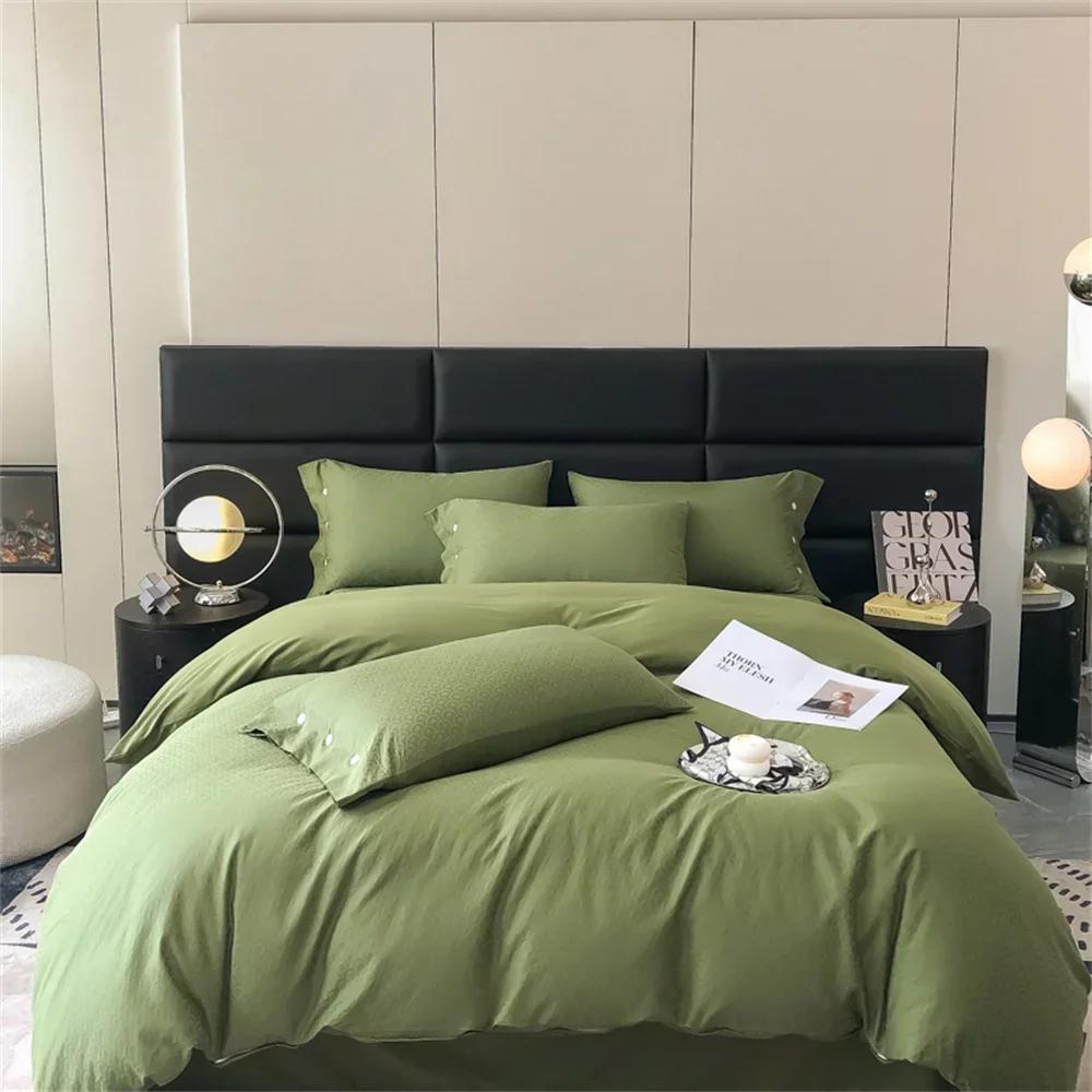 Svetanya 100 Egyptian Cotton Jacquard Bedlinens Ru Europe Queen King Size Set Fitted Sheet Duvet Cover Bedding Flat Bed Sheet&Queen