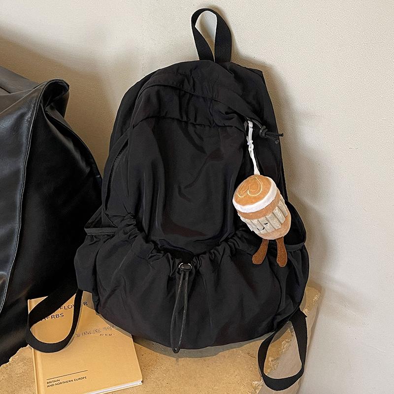 Rucsac Casual Femei Capaci Mare Moda Student Liceu Pliat ghiozdan Rucsac din Pânză Rucsac de călătorie coreean