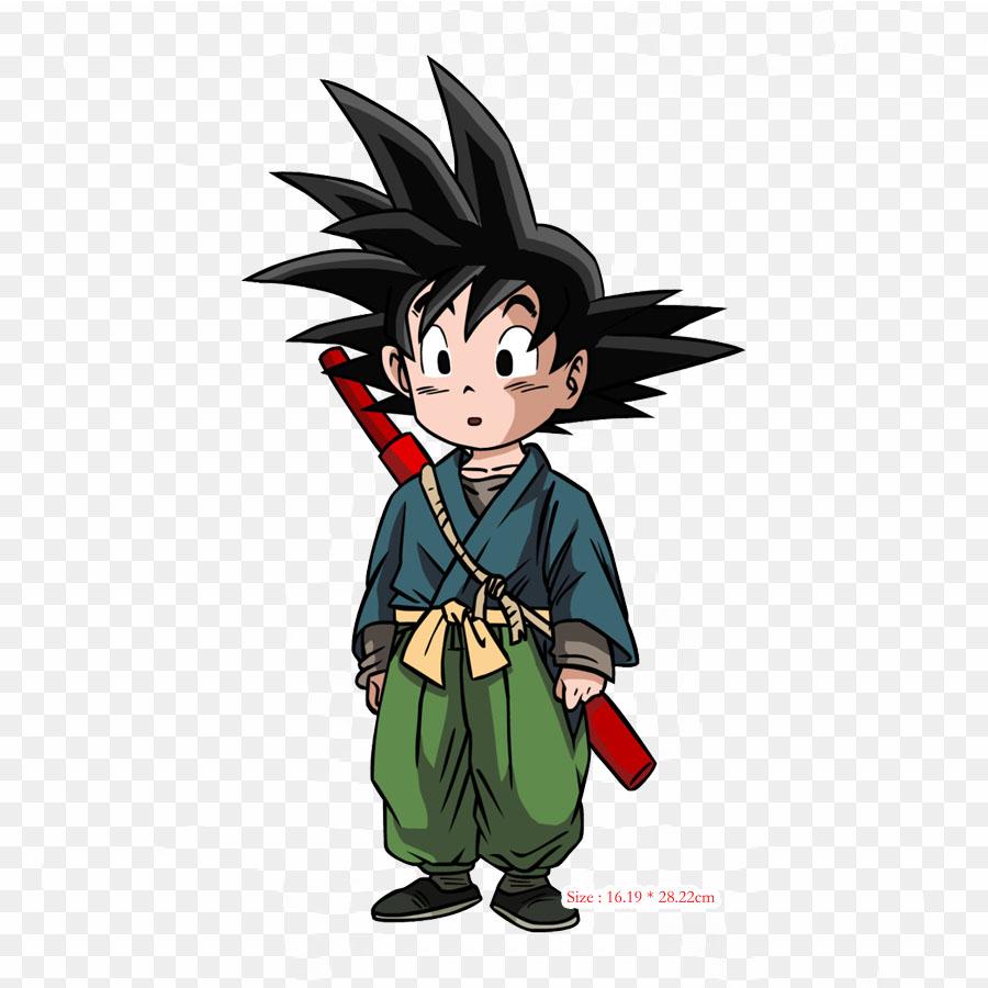 Náplasti na oblečení tašku nažehlovací termonálepky vzor Porunga Shenron Goku pratelné tepelný přenos