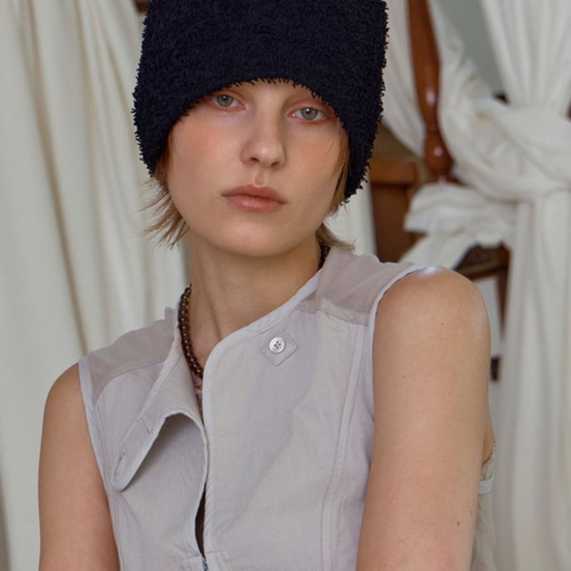 

UNDERCONTROL STUDIO FUZZY BEANIE / COOL BOUCLE / black FREE