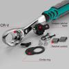 72 Teeth Drive Swivel Ratchet Wrench 1/4" 3/8" 1/2" Steel High Torque Ratchet Wrench Socket Quick Release Wide Used Hand Tools