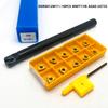 SNR0012M11 SNR0008K11 SNR0010K11 SNR0013N11 SNR0016Q11 Internal Thread Turning Tool holder.10PCS MMT11IR AG60 Carbide Insert SNR