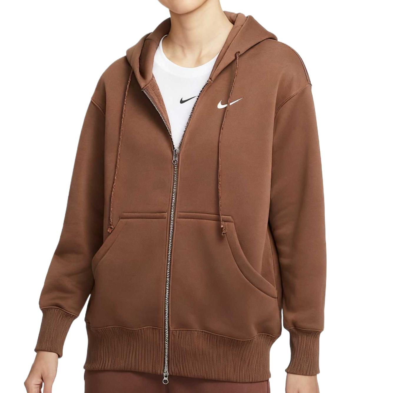 

Nike Sportswear Phoenix Fleece Oversized Hoodie Women Tops Brown DQ5759265 S