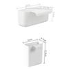 Kitchen Storage Hanging Basket Drainage Basket Dishwasher Storage Rack Kitchen Waste Storage Basket