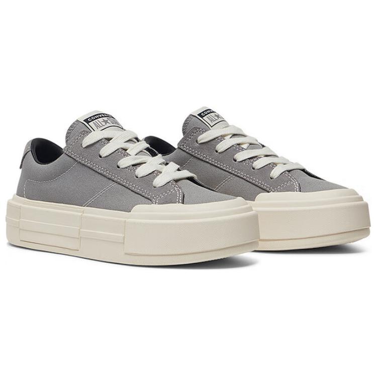 Converse Chuck Taylor All Star Cruise Low Classic Grey Women Sneakers Egret Black A12317C