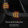 Tesla Yoke Steering Wheel 2.0 Leather Stitch Color Block Cover for Model 3 & Model Y