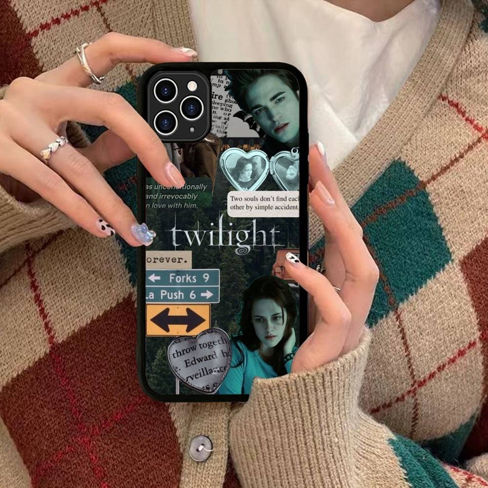 

TV Twilight Isabella Edward Cullen For IPhone 17 16 15 14 13 12 11 Pro Max Plus Mini PC+TPU Back Phone Cover iPhone 13