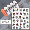 French Style Leopard & Zebra Nail Art Stickers: Butterfly & Stripe Decals