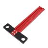 Red Black T Square Clear Scale Precision Measuring Tool Convenient Layout Scriber Tool  Woodworking