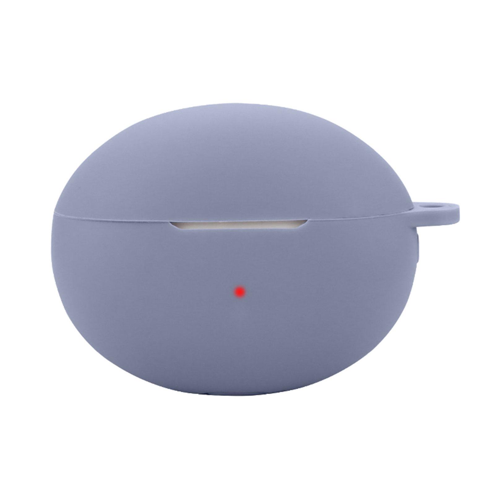 

Обновления защитный чехол не скользящий рукав водонепроницаемый протектор наушников мягкий силиконовый чехол для наушников для FreeBuds 6i фиолетовый