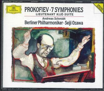 

CD OZAWA, BPO - Prokofiev 7 Symphonies POCG1908 POLY DOR Japan Classical Used