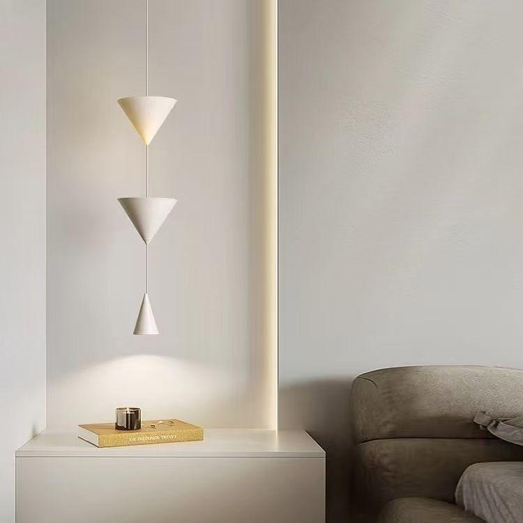 Modern Art Conical Pendant Light for Bedroom, Living Room, Dining Room, and Entryway