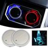7-Farben RGB-Atmosphärenlampe Auto-Getränkehalter-Matte Universell passend Smart-Sensor Rutschfest Nachtfahrt Innenraum-Modifikation