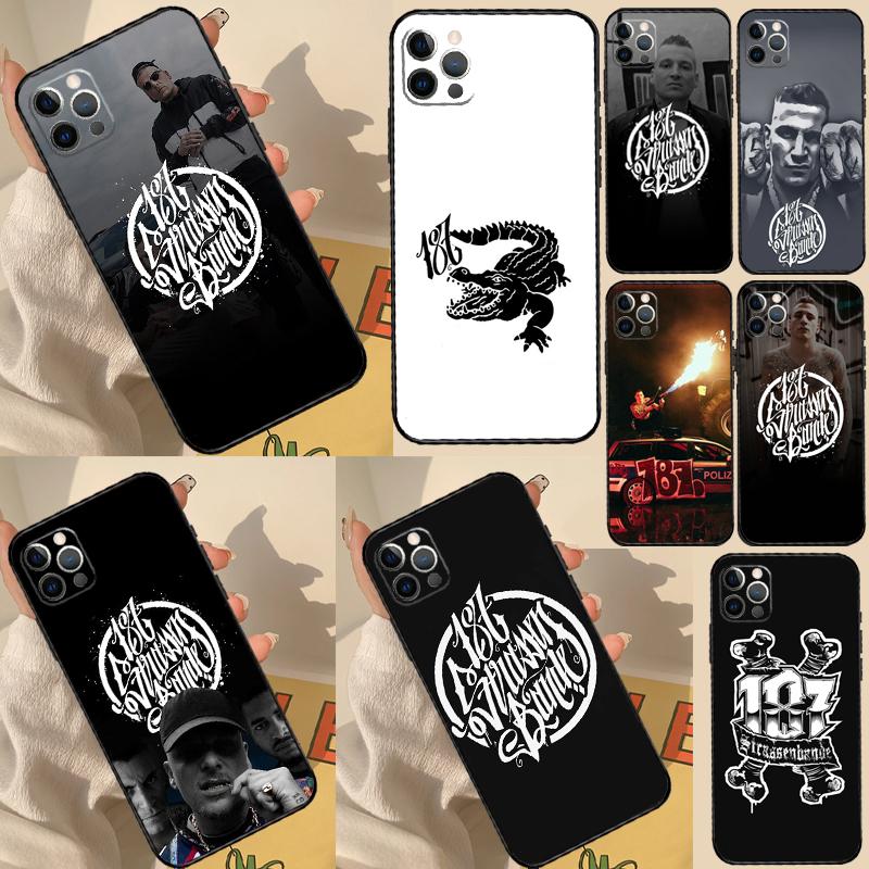 187 Strassenbande dėklas telefonui iPhone 16 17 Pro Max 14 13 12 11 15 Pro Max mini 15 16 Plus 16e 17 Air Cover