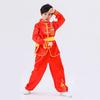Traditional Wushu Costume Long Sleeves Tai Chi Uniform Fashion Kungfu Uniform  Kids Boys Girls