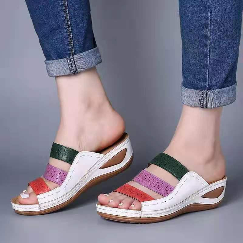 Women's Sandals Winter Laser Hollow Foot Sandals