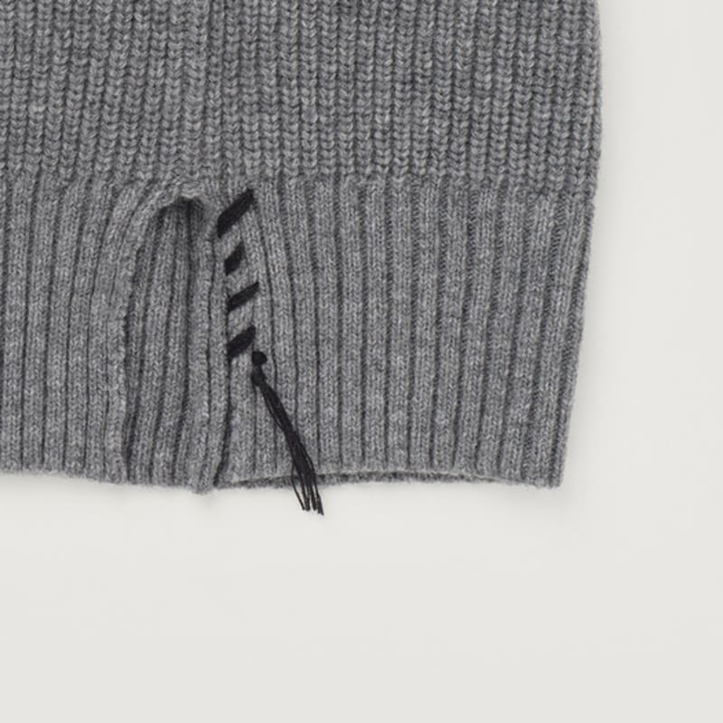 HAUS 072C KNIT BALACLABA GREY