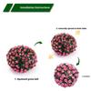 Künstliche Blumenbälle Grasball Grüne Pflanze Kunstrasen Landschaftsgestaltung Baum Schuppendach Hausgarten Hochzeit Deckenhänge-Dekoration
