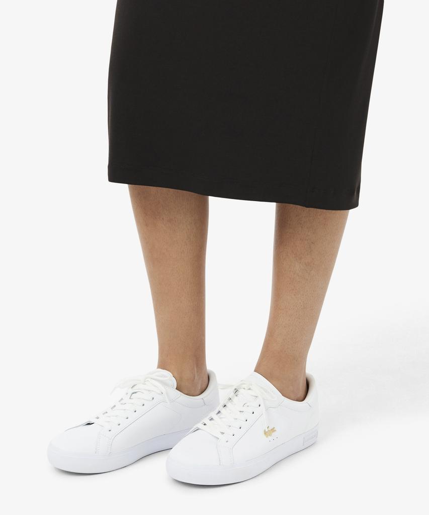 Lacoste Women'S Powercourt Leather Sneakers Rz0192W56G 216