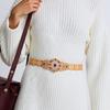 Exquisite Waist Belt Aesthetic Charm Photo Props Belt for Jeans Dress Belt Body Jewelry Metallic Charm Photo Props