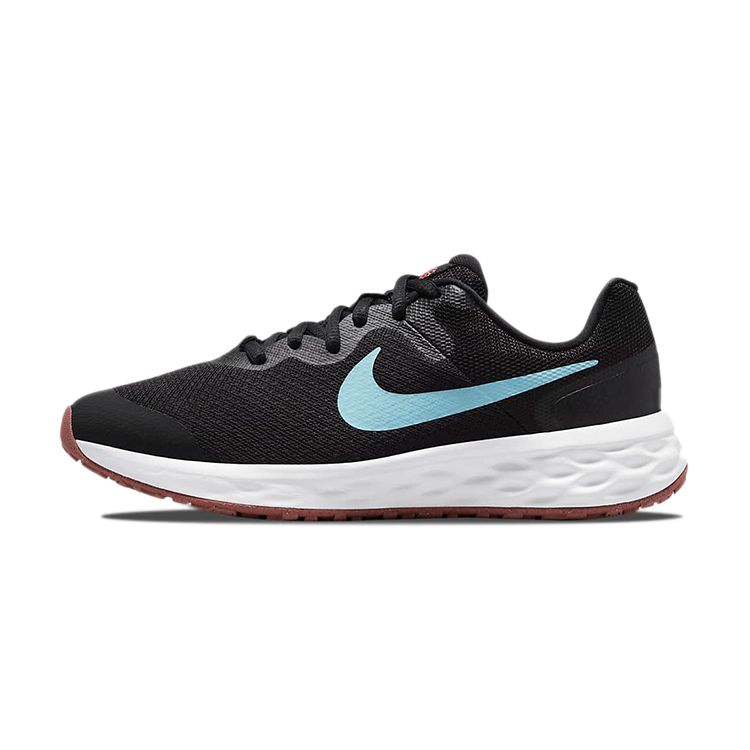 Nike Revolution 6 GS Black Copa Kids Sneakers Magic-Ember DD1096-012 35.5