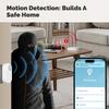 1 Stück MOES Tuya ZigBee Smart Radar 24GHz mmWave Drahtloser Menschliche Anwesenheit PIR Sensor App Fernüberwachung Bewegung & Bewegungslos Erkennung