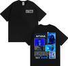 Sängerin Aitana Cuarto Azul Album Tour T-Shirt 2026 Sommer Neu Unisex Damenmode Lässig 100% Baumwolle Ästhetisches Oversized T-Shirt