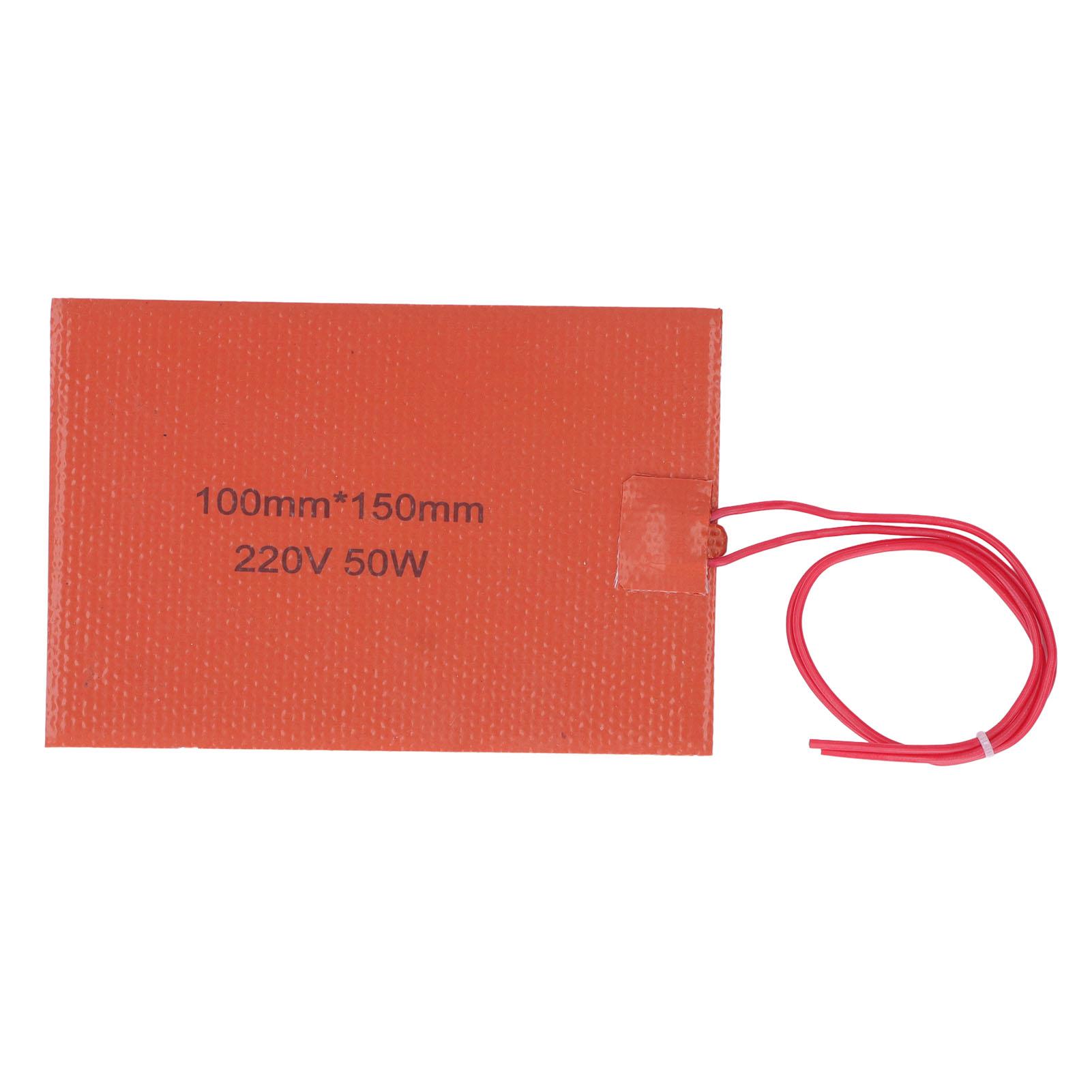 Cmperipheral Light Drum Heater Fast Heating Insulating Silicone Barrel Band Heat Pad For Industrial Equipment 220V 50W