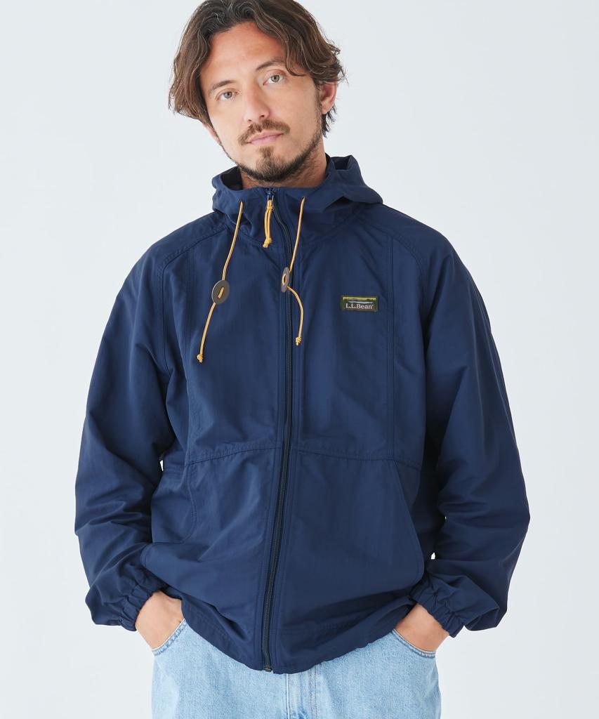 LL Bean Mountain Classic Japan Size 0UMQ910006 Men's Full-Zip Jacket, Fit, L, Black,