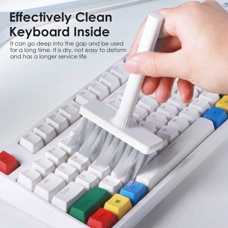 Reinigungsbürste Tastaturbürste Computerreinigungsset Kopfhörer Notebook Desktop Kamera Zwischenraum Staub Bluetooth Staubentfernungsbürste