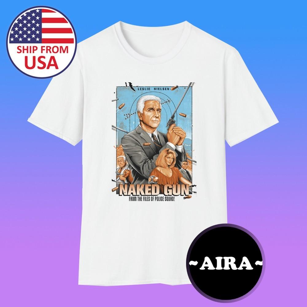 The Naked Gun Retro Movie TV Show Men s White Size S-5XL 3XL