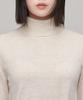 MUSINSA STANDARD WOMAN Women'S Merino Wool Blend High-Gauge Turtleneck Knit [Oatmeal]
