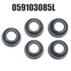 5 Pack 059103085L Injector Seal Gasket for For A4 A5 A7 A8 Q5 S4 S5 S6 S8 and For Touareg Automotive Injector Seal Rings