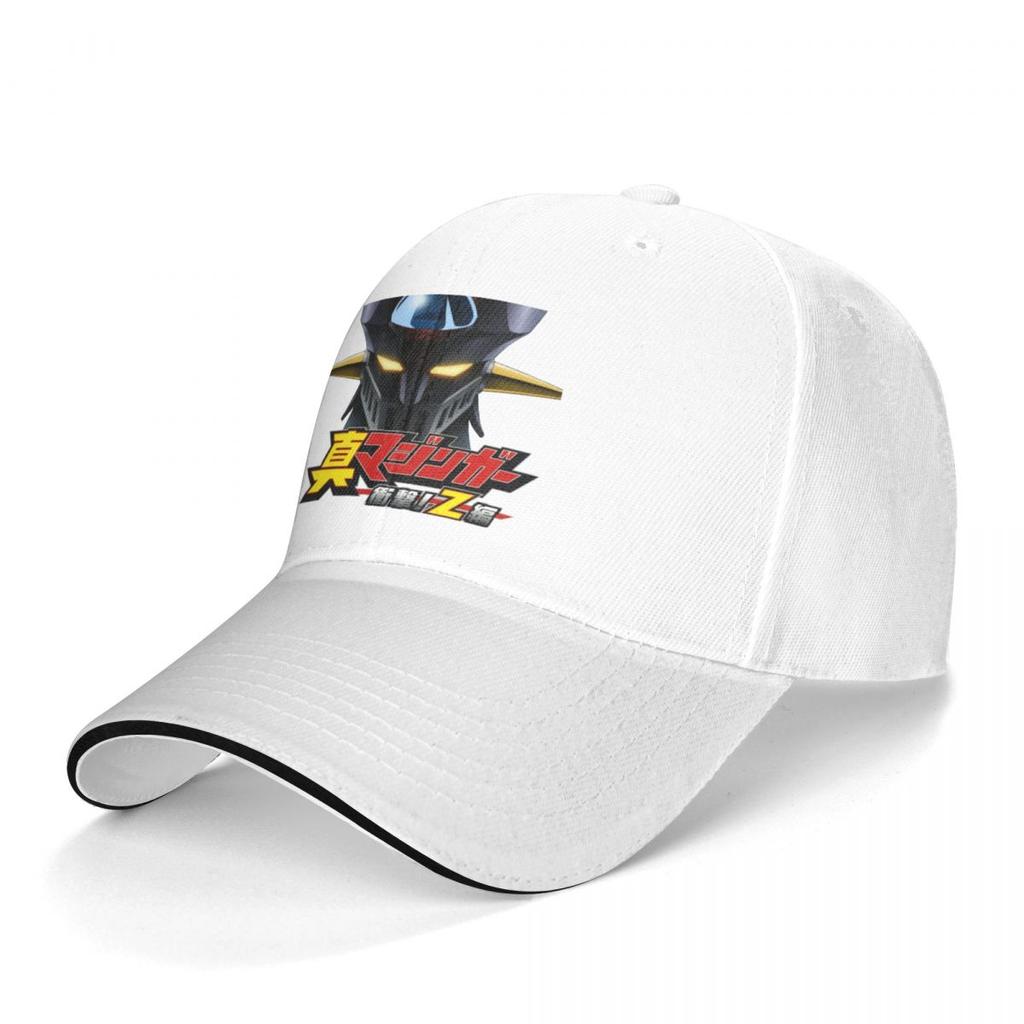 Mazinger Z Baseballkappe, Shin Anime Cartoon Gym Trucker Hat, lässig, Unisex, trendige bedruckte Baseballkappen