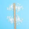 High-Grade Car Bone Lace Three-Dimensional Flower Embroidery Flower Decal Material Clothing Decoration Accessories Flower Piece