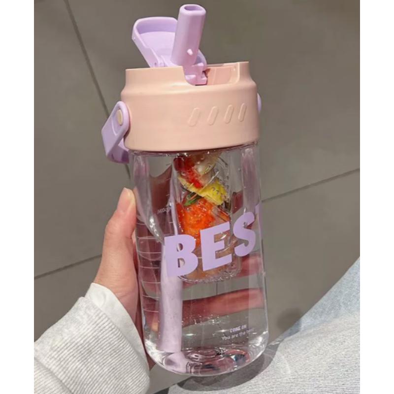 Large Capacity Glass Water Bottle